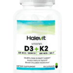 D3+K2 Vitamins with BioPerine and Calcium | 5000 IU I 60 capsules