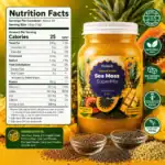Nutrient-Packed Sea Moss SuperMix – Tropical 5-in-1 Superfood 16 Oz - Image 2