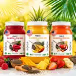 Halevit Sea Moss & Chia Gel Trio – 3 Superfood Flavors in One Pack