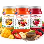 Halevit Sea Moss & Chia Gel Trio – 3 Superfood Flavors in One Pack